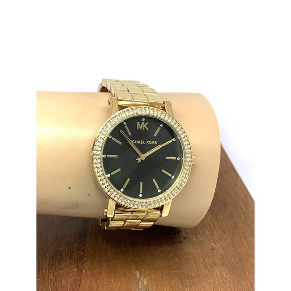 Michael Kors Women\'s Watch MK7345 Corey Quartz Gemmed Gold Stainless Steel 38mm main image 14